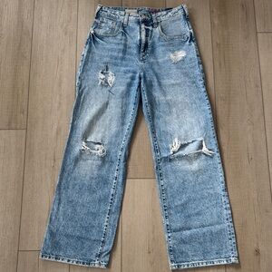 Anthropologie PILCRO high rise wide leg jeans  size 26